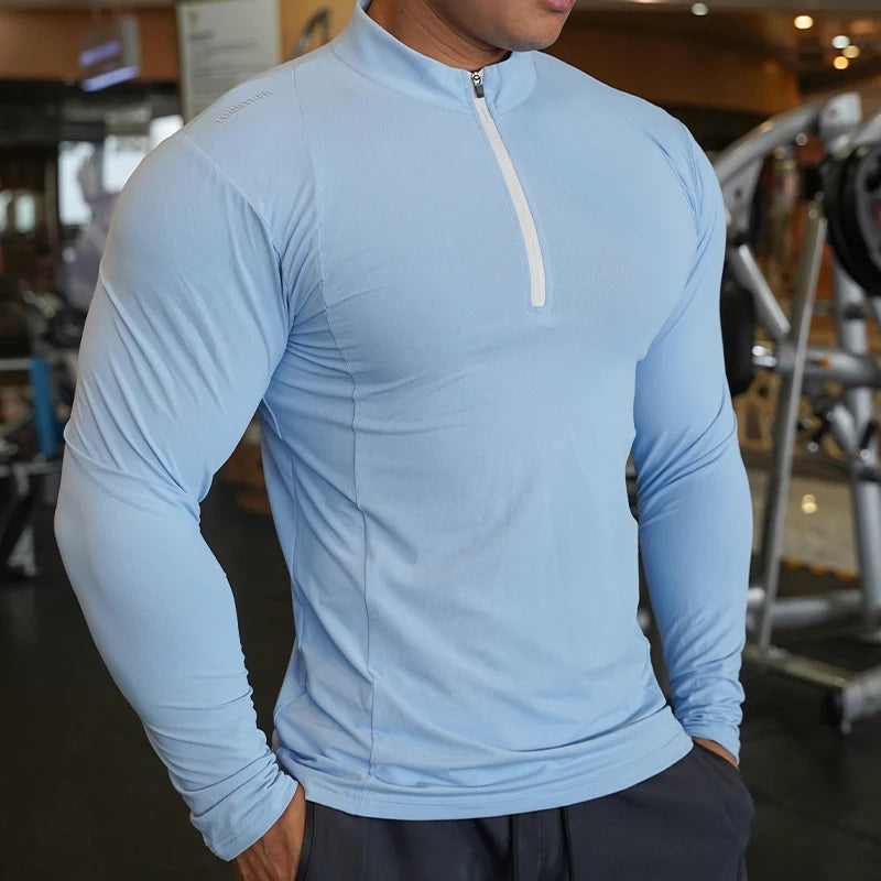 Bordeaux Compression Quarter Zip
