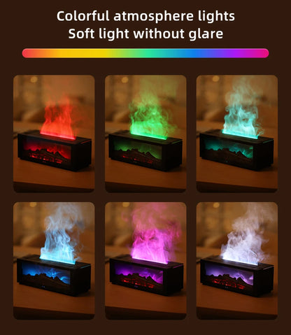 Rustic Wood-Burning Diffuser