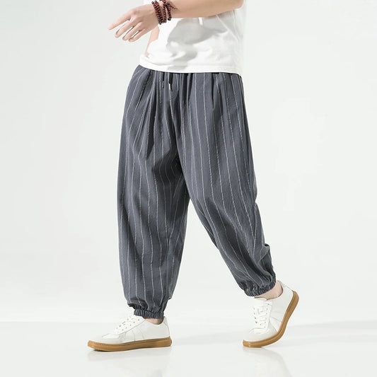 Pinstripe Casual Jogger