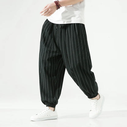 Pinstripe Casual Jogger