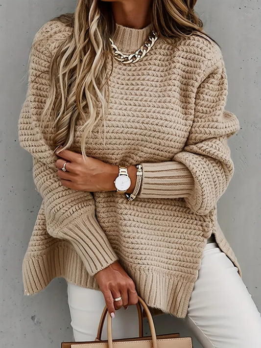 Avery May High Neck Sweater