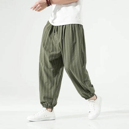 Pinstripe Casual Jogger
